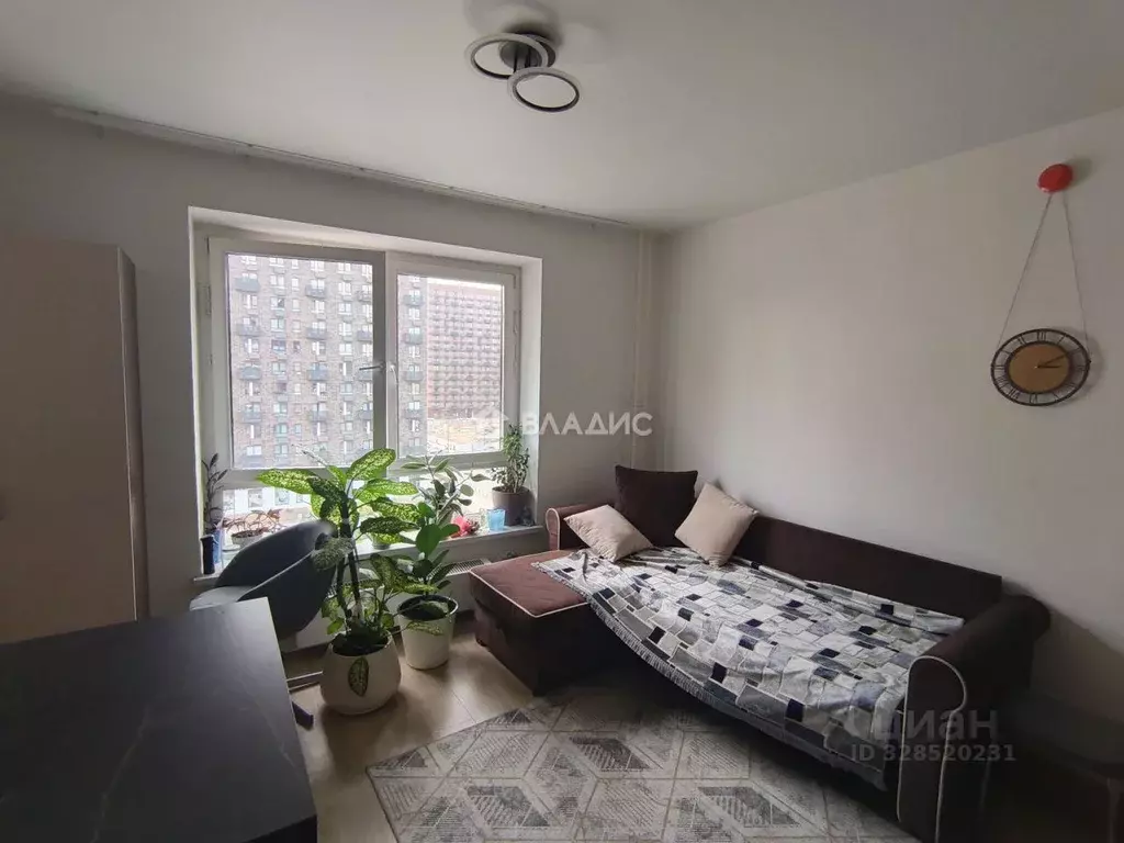 Студия Москва ул. Малое Понизовье, 2 (23.0 м) - Фото 1