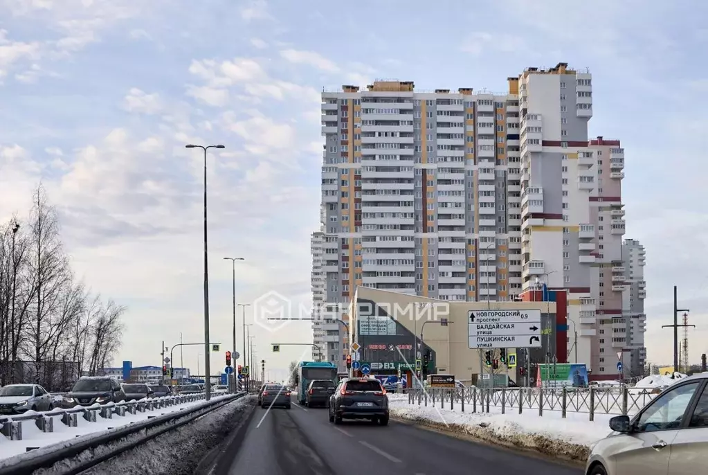 1-к кв. Санкт-Петербург пос. Шушары, ул. Валдайская, 4к2 (37.8 м) - Фото 1