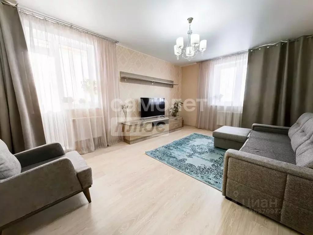 2-к кв. Ульяновская область, Ульяновск ул. Аблукова, 4 (52.8 м) - Фото 1