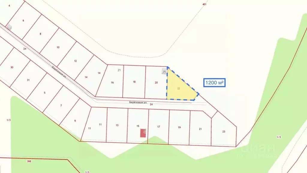 Участок в Москва д. Ширяево, аллея Березовая, 25 (12.0 сот.) - Фото 1