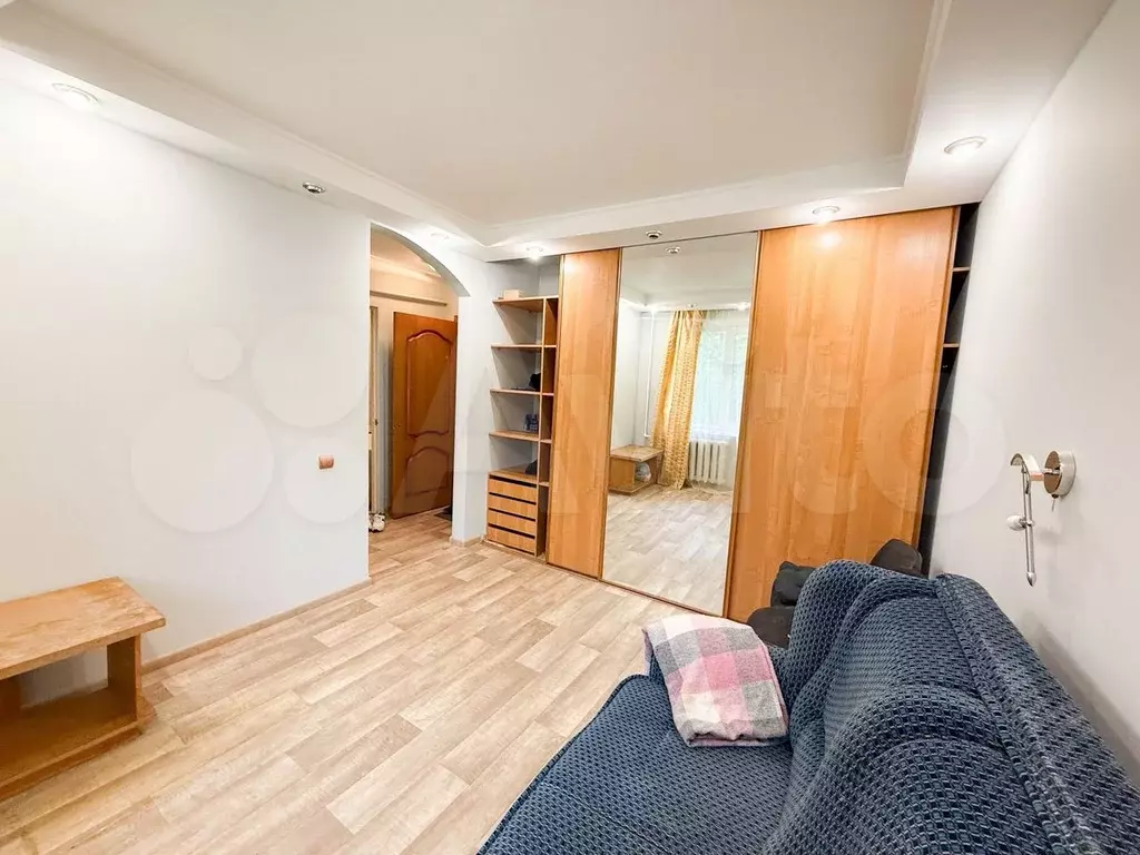 1-к. квартира, 30 м, 1/9 эт. - Фото 1