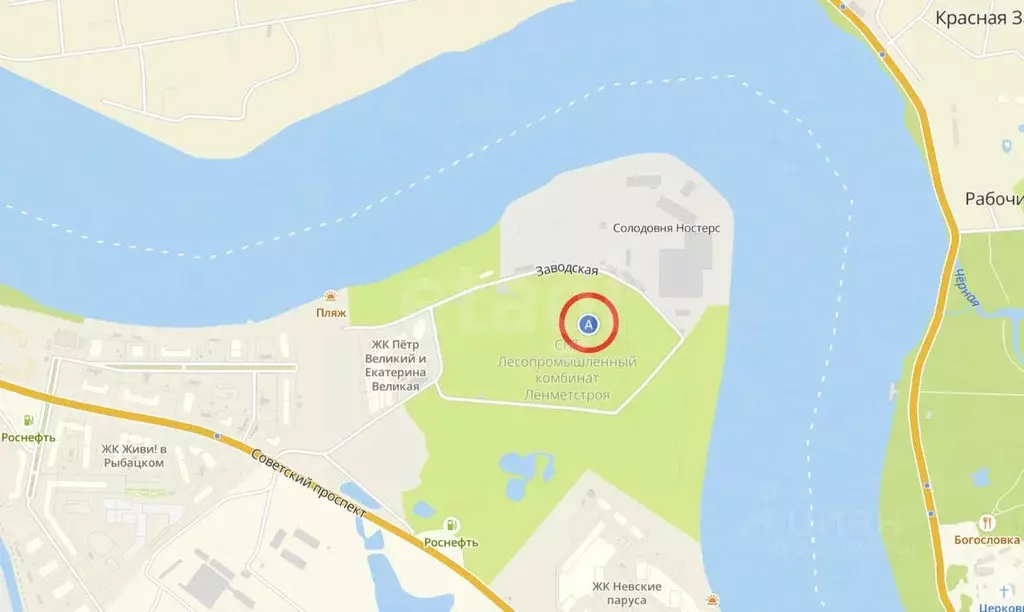 Участок в Санкт-Петербург Лесопромышленный Комбинат Ленметростроя СНТ, ... - Фото 1