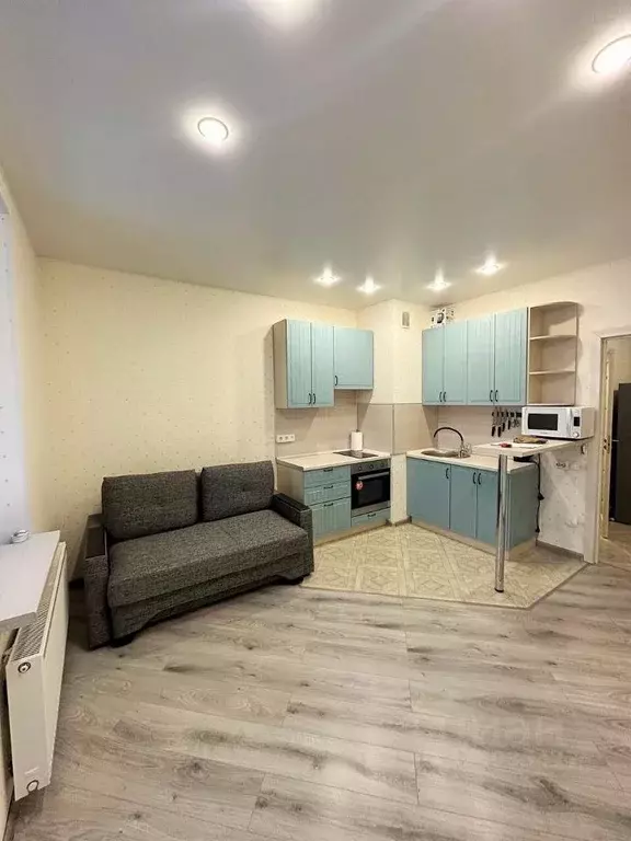 Студия Санкт-Петербург ул. Оптиков, 37 (21.9 м) - Фото 1