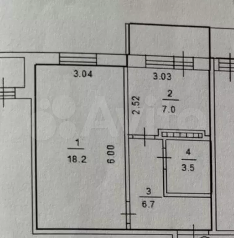 1-к. квартира, 38 м, 9/9 эт. - Фото 0