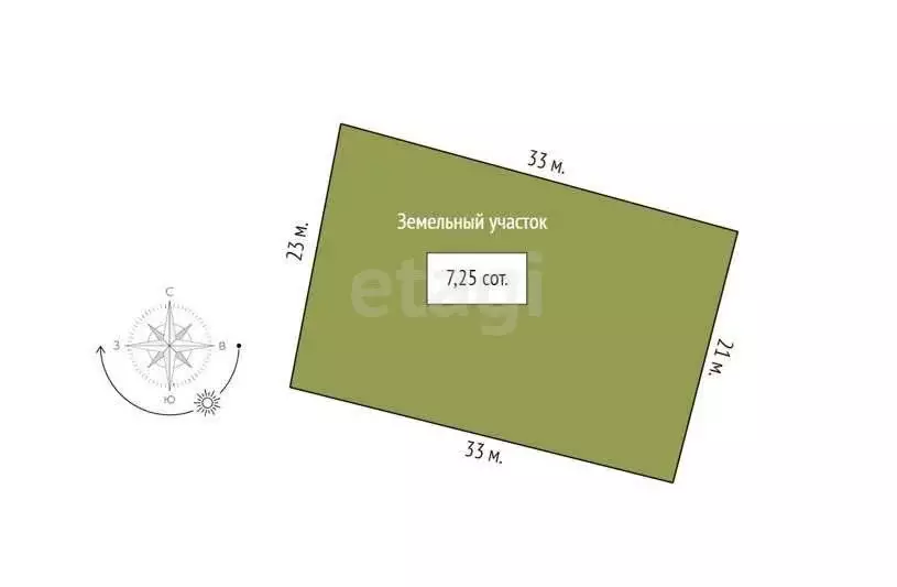 Участок в Миасс, СНТ Смородинка, 2 (7.3 м) - Фото 0