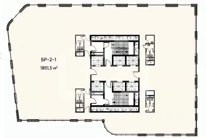 Офис в Москва Холодильный пер., 3к1 (1052 м) - Фото 1