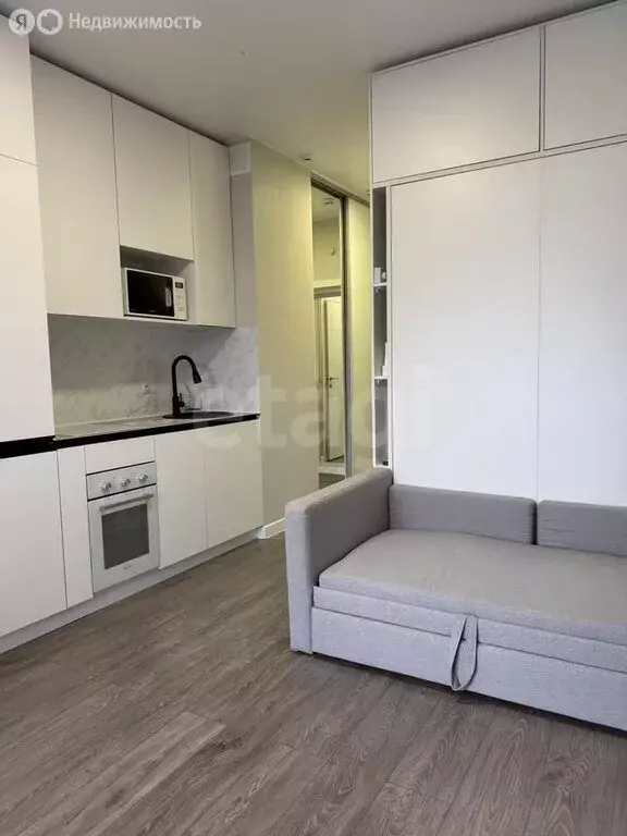 Квартира-студия: село Сукко, Мирная улица, 9к3 (22 м) - Фото 1