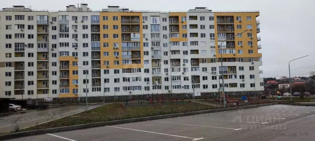 2-к кв. Крым, Симферопольский район, Молодежное пгт ул. Парковая (54.6 ... - Фото 0