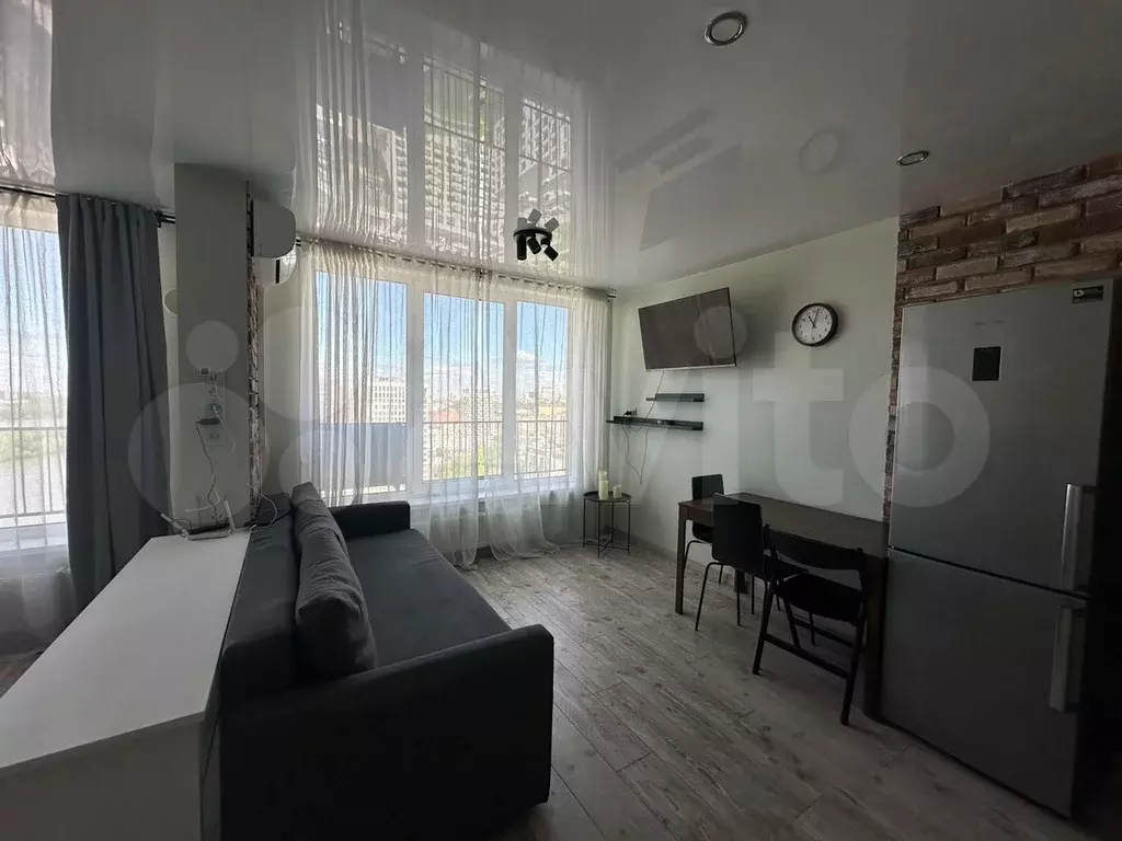 Квартира-студия, 38,1 м, 24/25 эт. - Фото 1