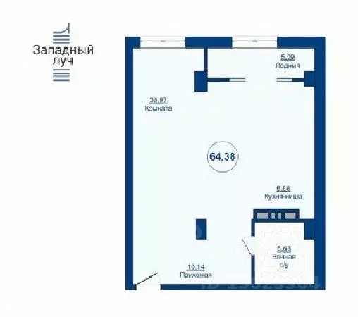 1-к кв. Челябинская область, Челябинск Пятый Элемент жилой комплекс ... - Фото 0
