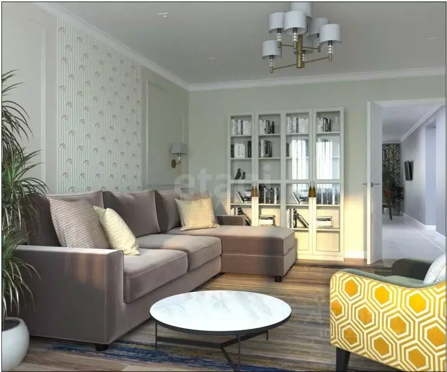 3-к кв. Новосибирская область, Бердск ул. Солнечная, 36 (104.5 м) - Фото 1