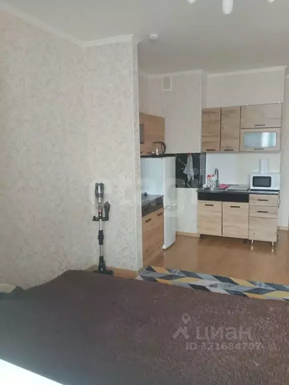 Студия Ханты-Мансийский АО, Нягань 6-й мкр, 4 (25.0 м) - Фото 0