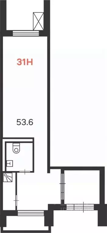 Помещение свободного назначения в Москва Краснобогатырская ул., 36 (54 ... - Фото 1