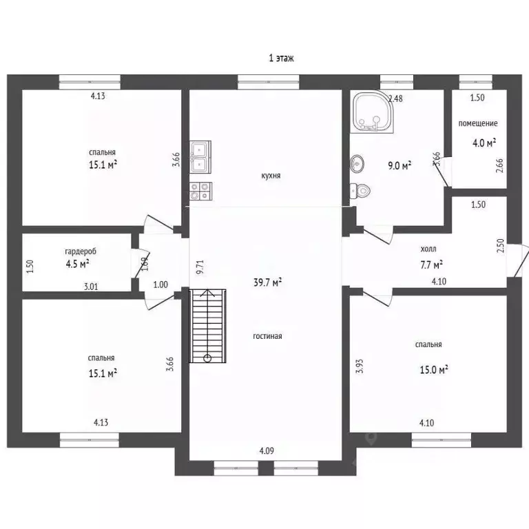 Дом в Мордовия, Саранск городской округ, Николаевка рп ул. Ахромеева, ... - Фото 2