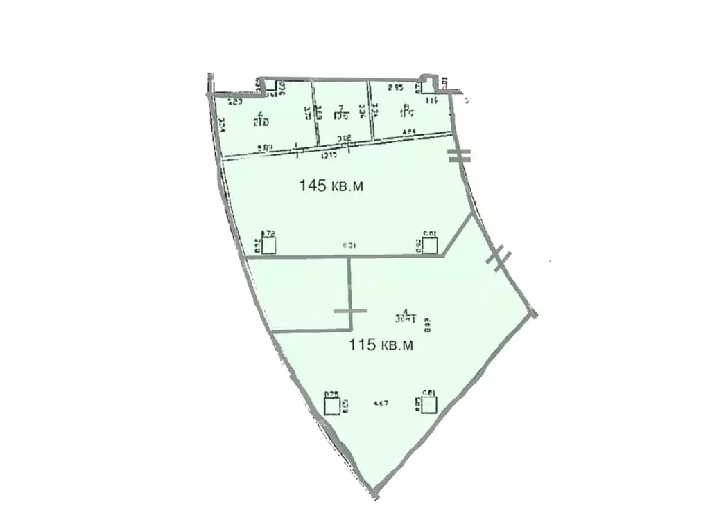 Офис в Санкт-Петербург Звездная ул., 1 (260 м) - Фото 2