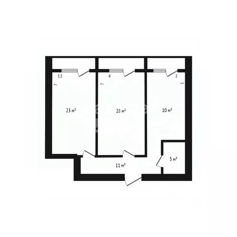 2-к кв. Дагестан, Дербент ул. Сальмана, 102 (79.0 м) - Фото 1