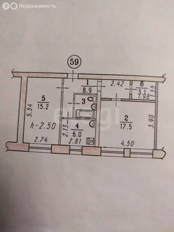 2-комнатная квартира: Омск, 2-я Солнечная улица, 29/2 (54.1 м) - Фото 0