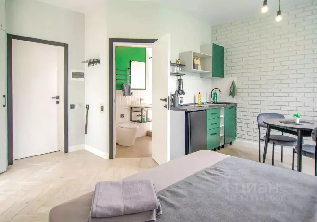 1-к кв. Краснодарский край, Геленджик Октябрьская ул., 49 (23.0 м) - Фото 2