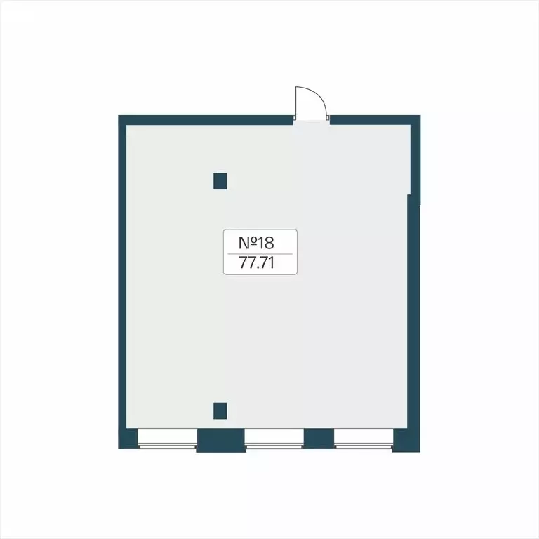 Помещение свободного назначения (77.71 м) - Фото 2