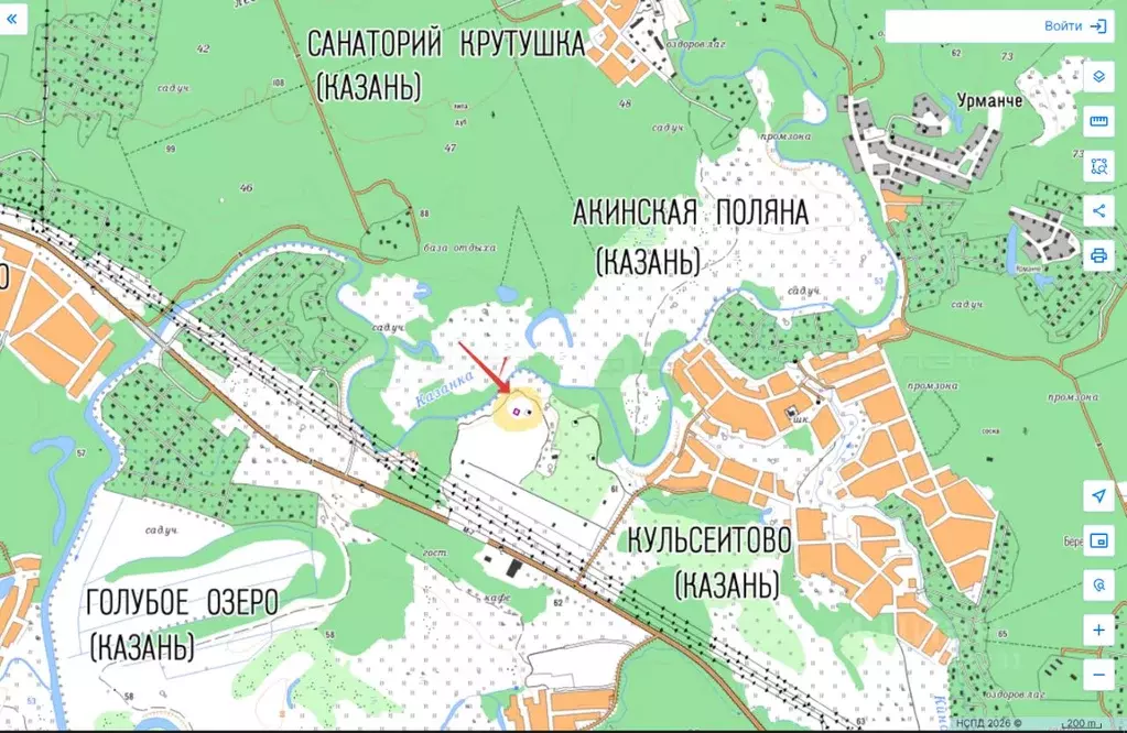 Участок в Татарстан, Высокогорский район, пос. Дачное  (6.0 сот.) - Фото 1