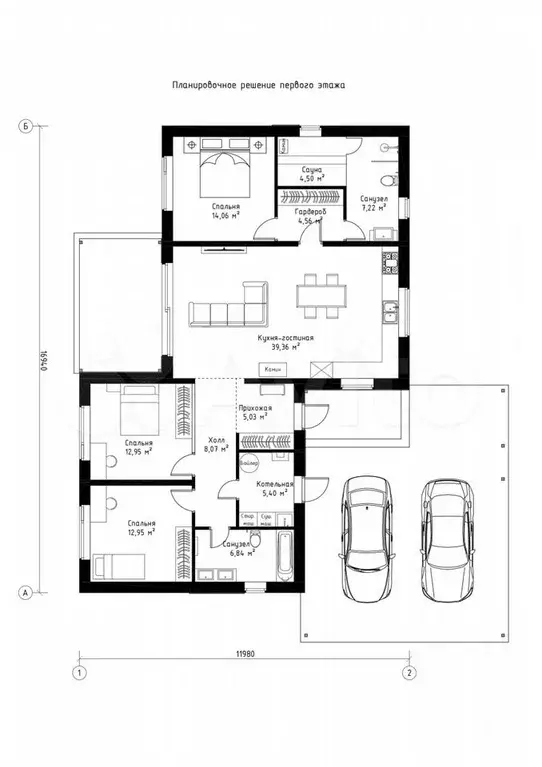 Дом 121 м на участке 7 сот. - Фото 1