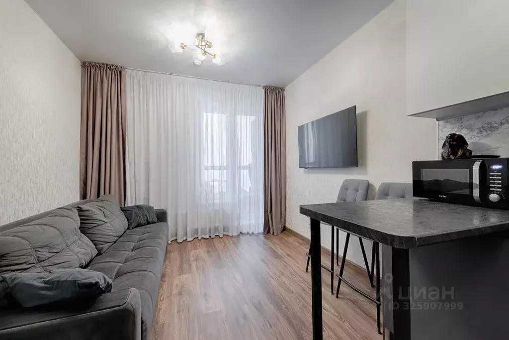 1-к кв. Московская область, Ленинский городской округ, Мисайлово пгт, ... - Фото 1