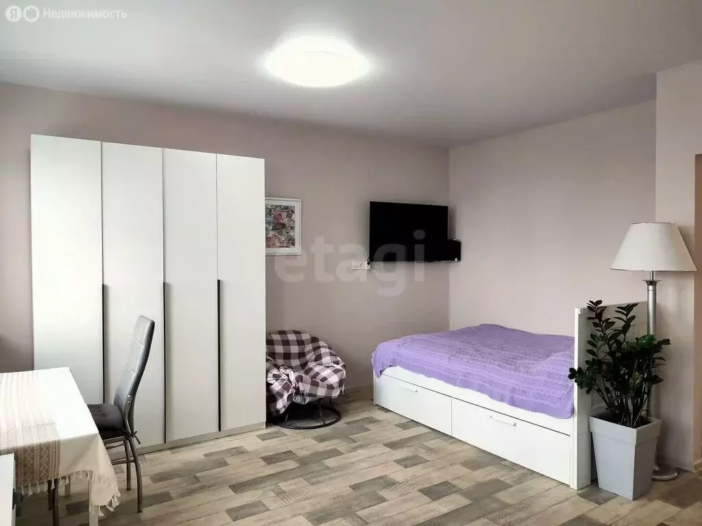 Квартира-студия: Самара, Съездовская улица, 9 (34.5 м) - Фото 2