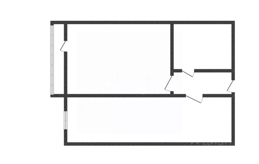 1-к кв. Курская область, Курск ул. 2-я Агрегатная, 57 (41.96 м) - Фото 2