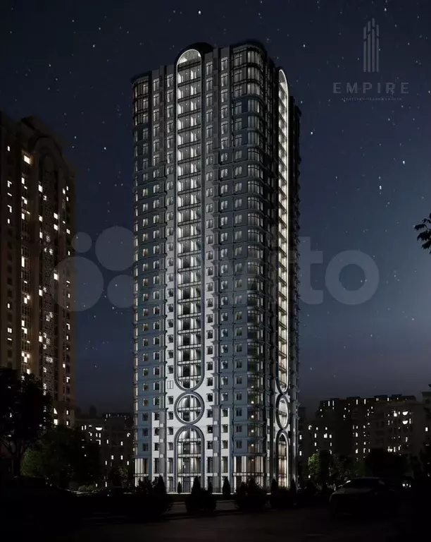 2-к. квартира, 48,3 м, 18/30 эт. - Фото 1