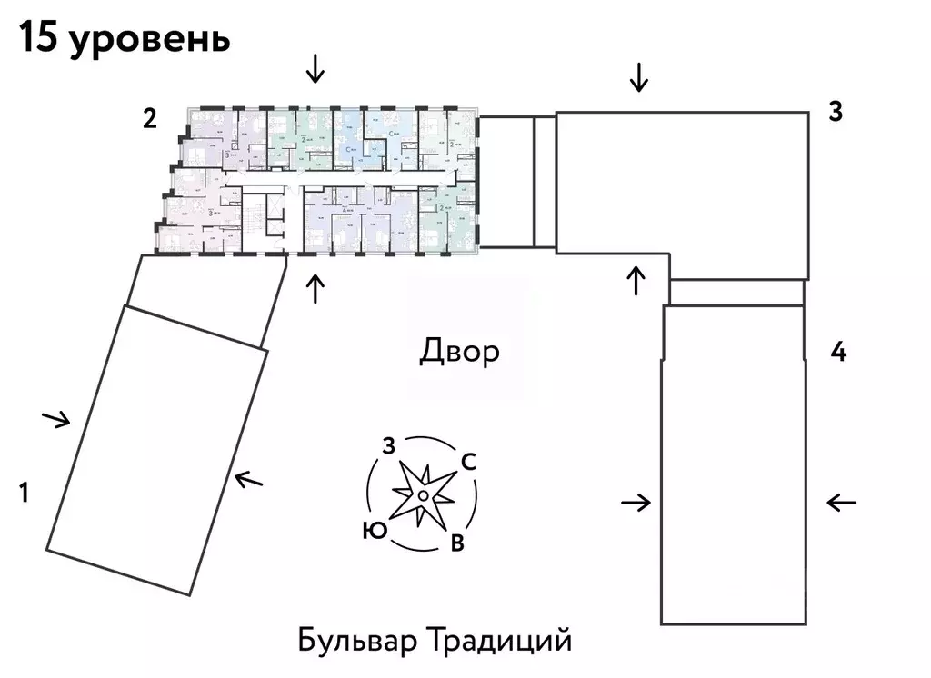 1-к кв. Тюменская область, Тюмень ул. Новоселов, 98 (28.82 м) - Фото 2
