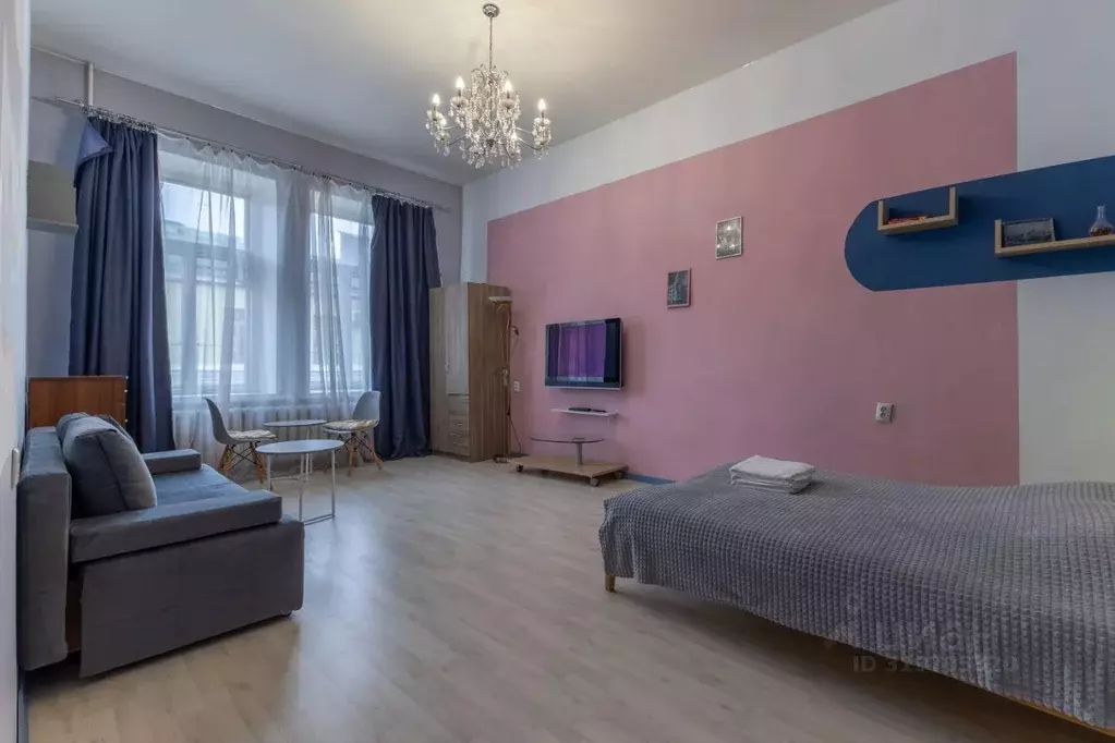 Квартира, 1 комната, 39.79 м - Фото 1
