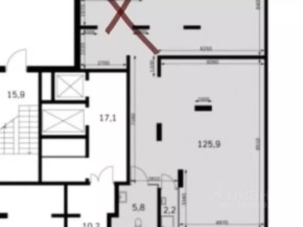 Торговая площадь в Московская область, Ленинский городской округ, пос. ... - Фото 2