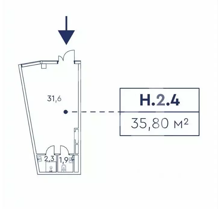 Торговая площадь в Москва просп. Мира, 222 (36 м) - Фото 2