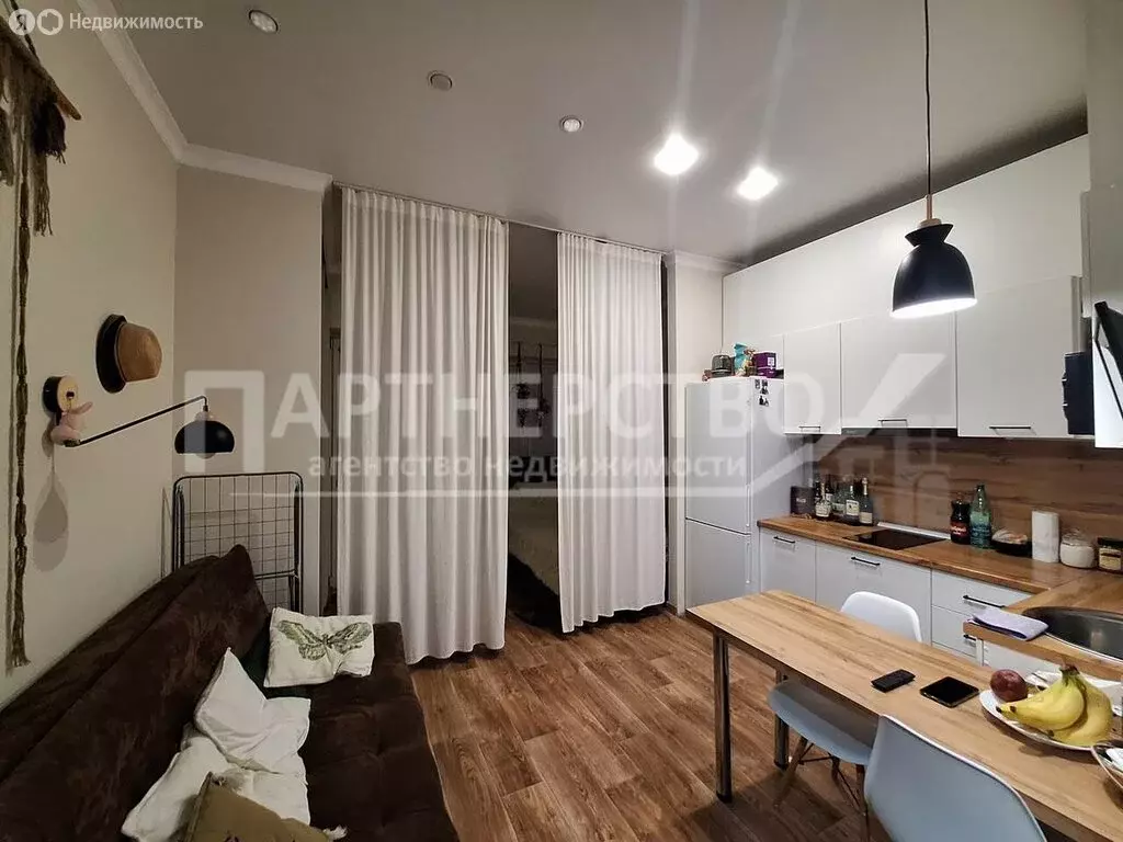 Квартира-студия: станица Северская, улица Победы, 30 (25.1 м) - Фото 1