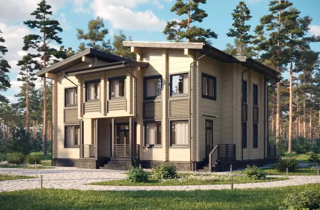 Коттедж в Ленинградская область, Всеволожский район, Куйвозовское ... - Фото 1