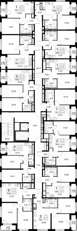 1-к кв. Владимирская область, Владимир Глоракс Октябрьский жилой ... - Фото 2