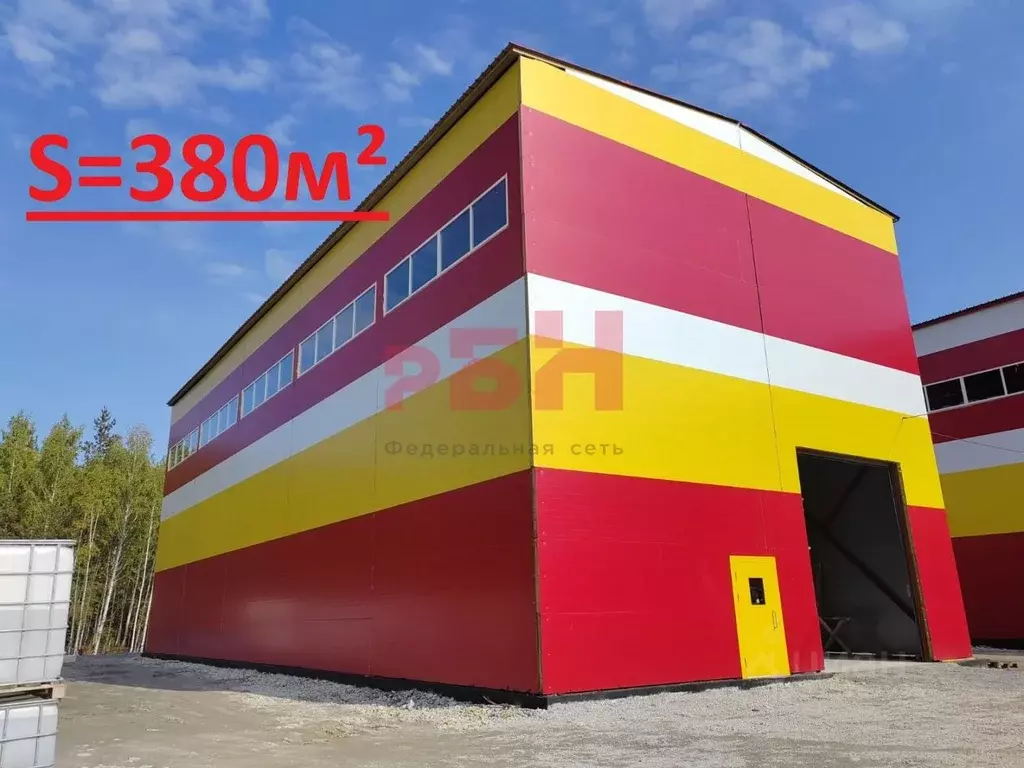 Склад в Свердловская область, Верхняя Пышма ул. Обогатителей, 10 (380 ... - Фото 1