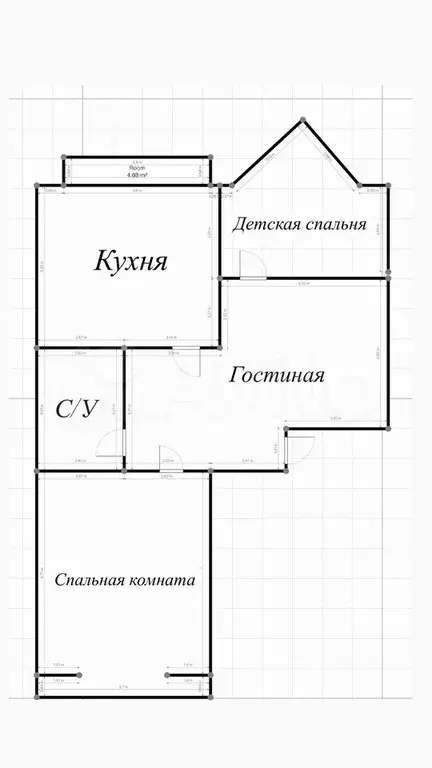 3-к. квартира, 109 м, 5/10 эт. - Фото 0