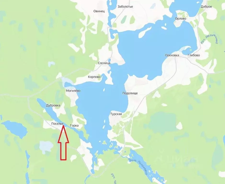 Участок в Тверская область, Осташковский муниципальный округ, д. ... - Фото 1