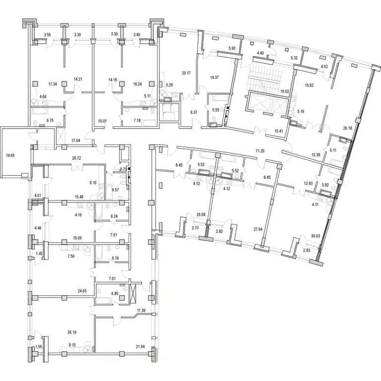 2-к кв. Москва ул. Маршала Рыбалко, 2к9 (61.59 м) - Фото 1