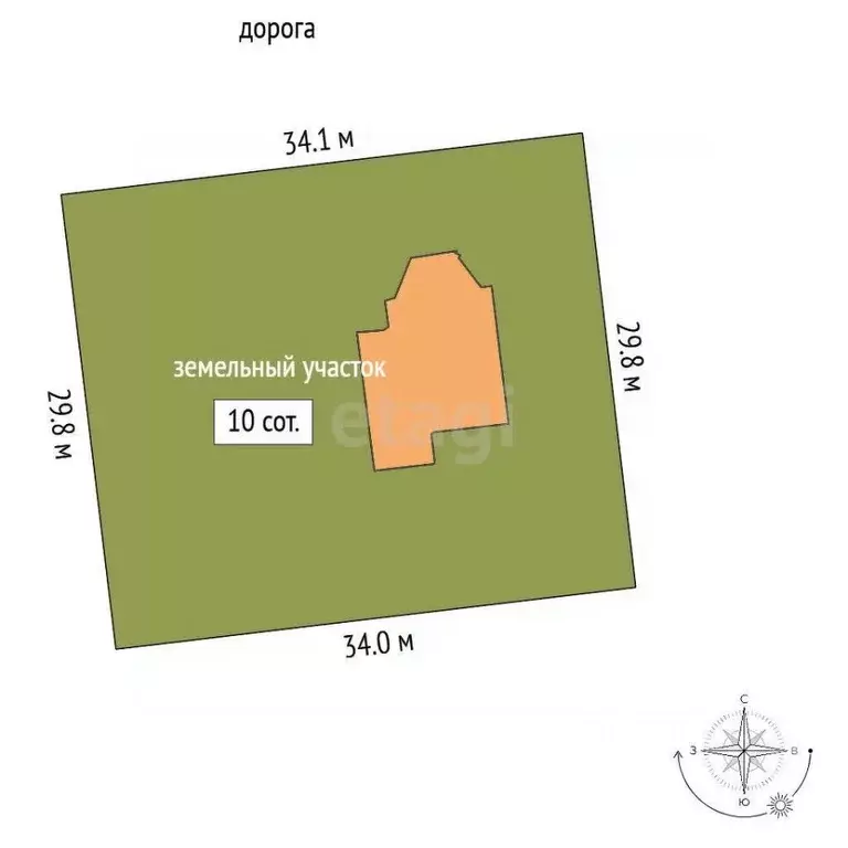 Дом в Ленинградская область, Ломоносовский район, Кипенское с/пос, д. ... - Фото 2