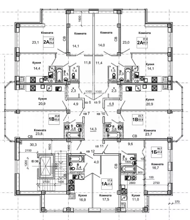 2-к кв. Ставропольский край, Ессентуки Октябрьская ул., 8/3 (70.0 м) - Фото 1