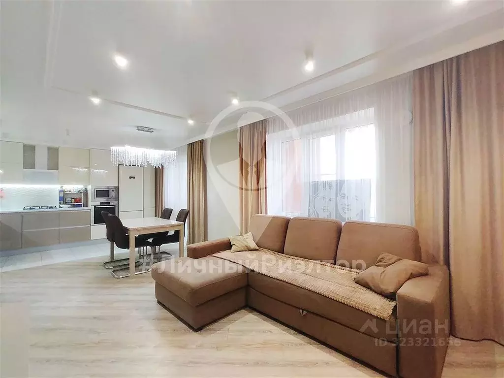 2-к кв. Рязанская область, Рязань ул. Княжье Поле, 23к1 (80.0 м) - Фото 1