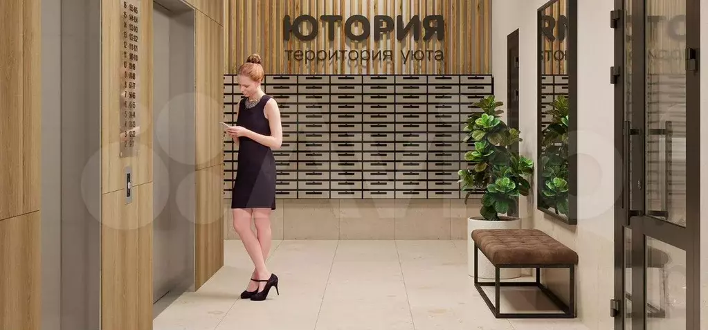 1-к. квартира, 43,8 м, 2/16 эт. - Фото 1