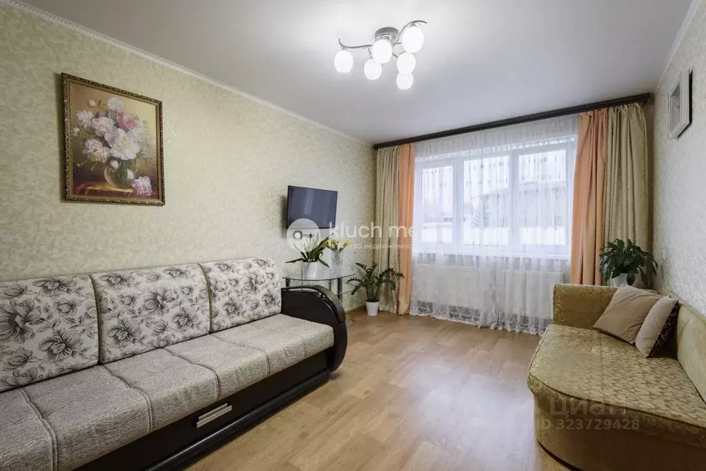 1-к кв. Татарстан, с. Высокая Гора ул. Мелиораторов, 1 (31.9 м) - Фото 1