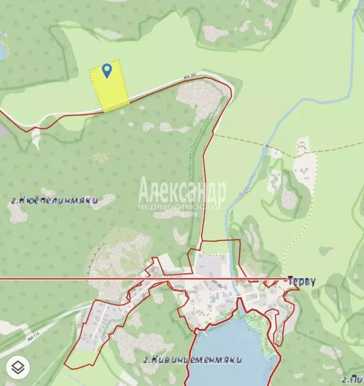 Участок в Карелия, Лахденпохский муниципальный округ, Куркиекское ... - Фото 2