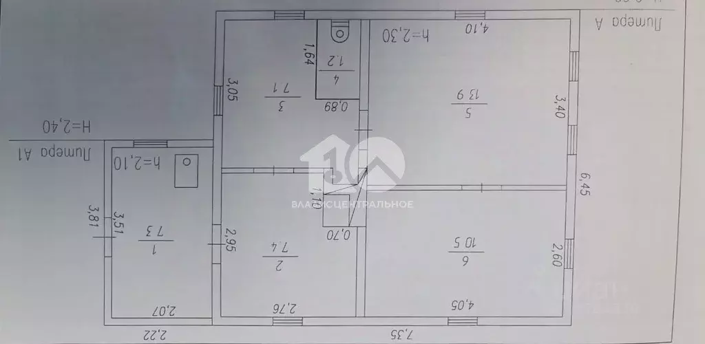 Дом в Кемеровская область, Ленинск-Кузнецкий Казанская ул., 25 (40 м) - Фото 2