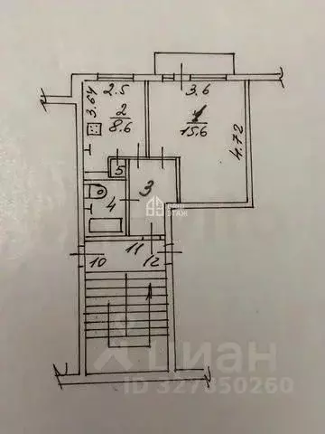 1-к кв. Калужская область, Калуга городской округ, д. Колюпаново 13 ... - Фото 1