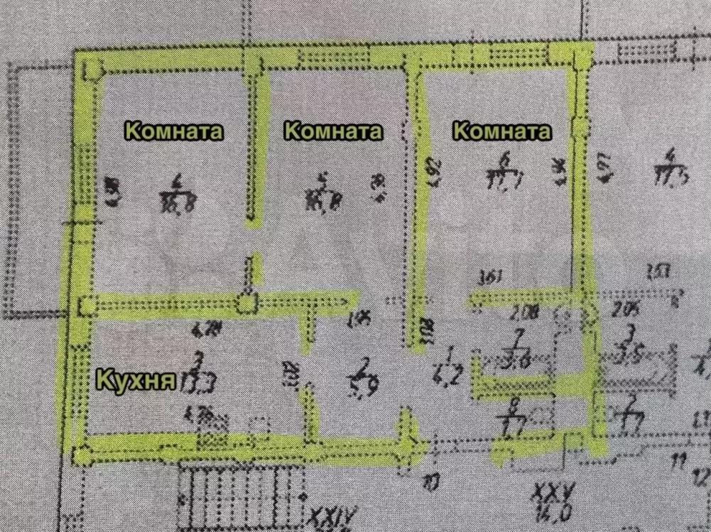 3-к. квартира, 94 м, 6/12 эт. - Фото 0