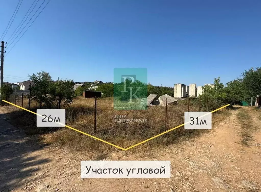 Участок в Севастополь Механизатор садоводческое товарищество, 12 (8.6 ... - Фото 2